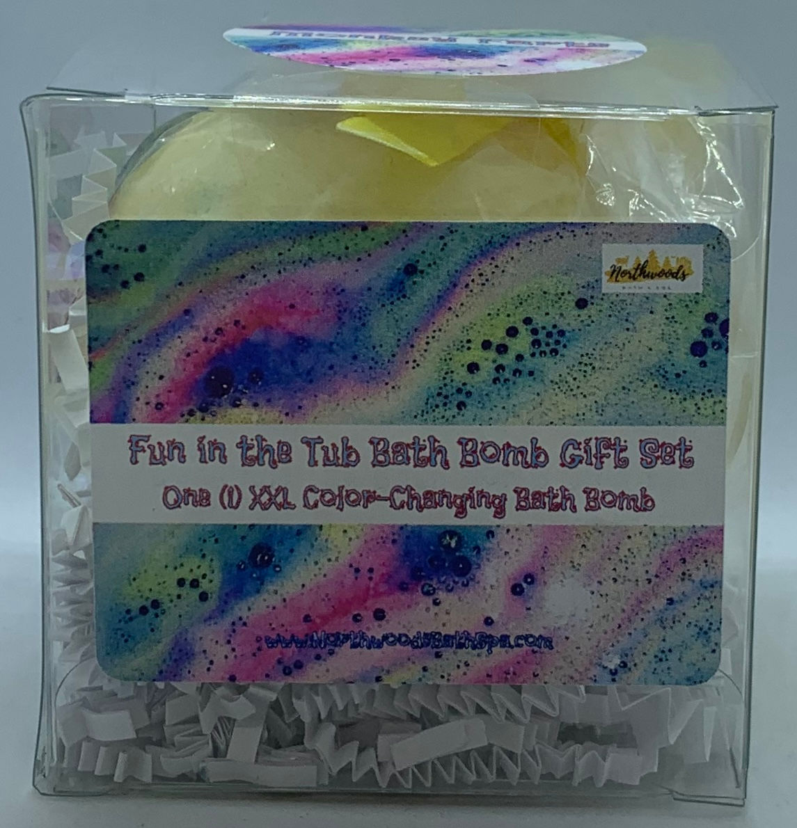 Fun in the Tub XL 6 oz Bath Bomb Gift Set - Monkey Farts (yellow)