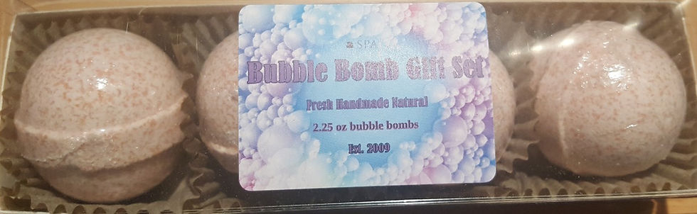 Bubble Bomb 4-pack Gift Set