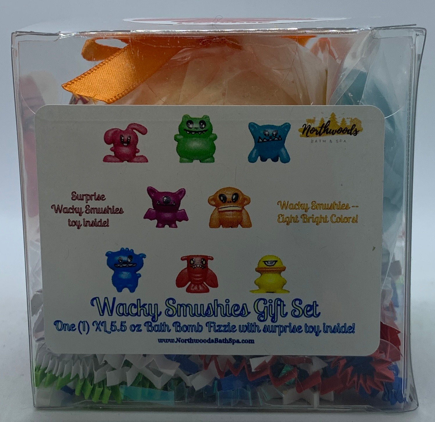 Wacky Smushies (Crusher) 5.5 oz Bath Bomb Gift Set