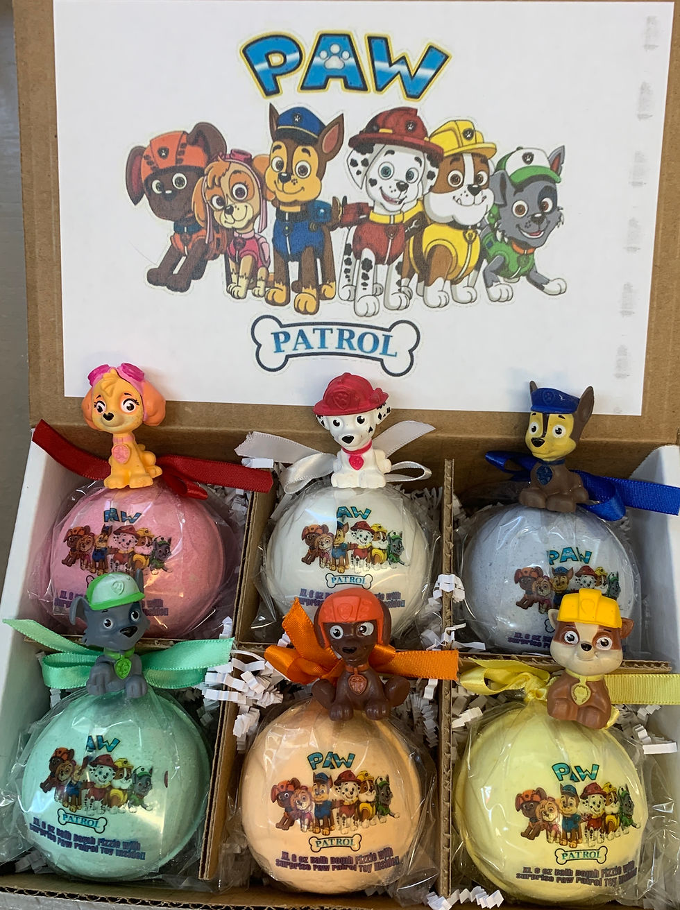 Thumbnail: Large Paw Patrol #3 12-pack Bath Bomb Gift Set