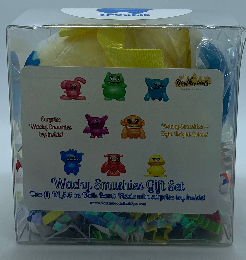 Thumbnail: Wacky Smushies (Trouble) 5.5 oz Bath Bomb Gift Set (Goodie Goodie Gumdrops)