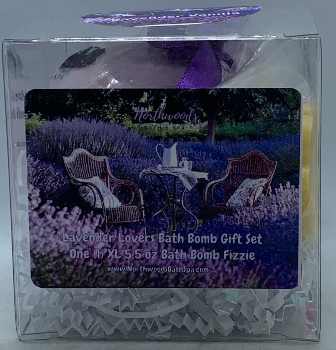 Lavender Lovers (Lavender Vanilla) 5.5 oz Bath Bomb Gift Set