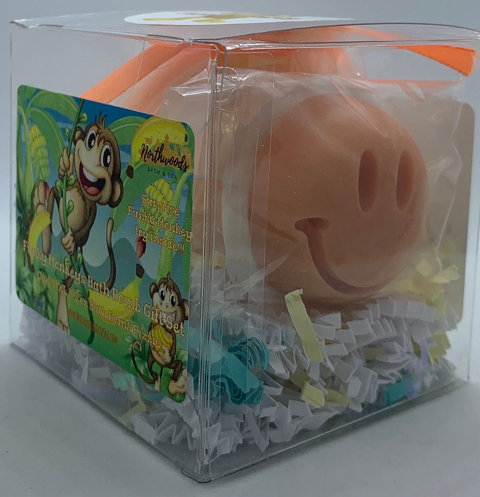 Thumbnail: Funky Monkeys (Monkey Farts) 5.5 oz Bath Bomb Gift Set