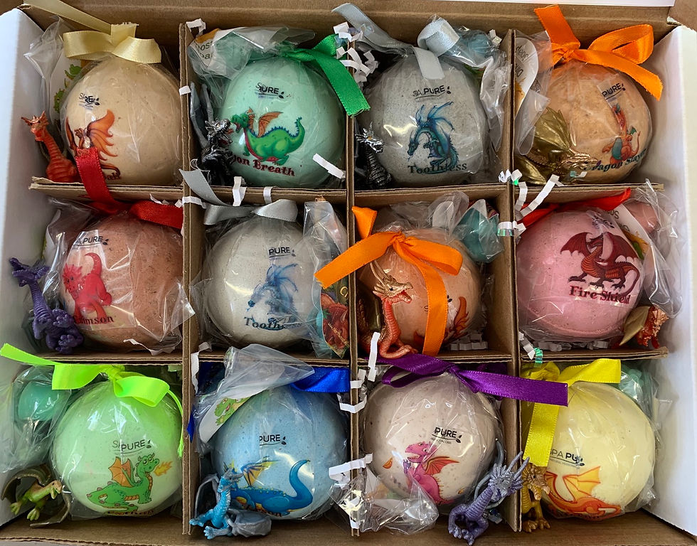 Thumbnail: Large Dragon 12-pack Bath Bomb Gift Set