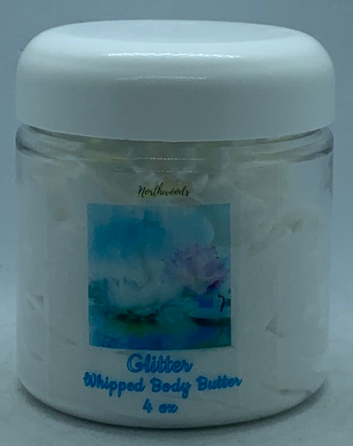 Glitter Whipped Body Butter - 4 oz