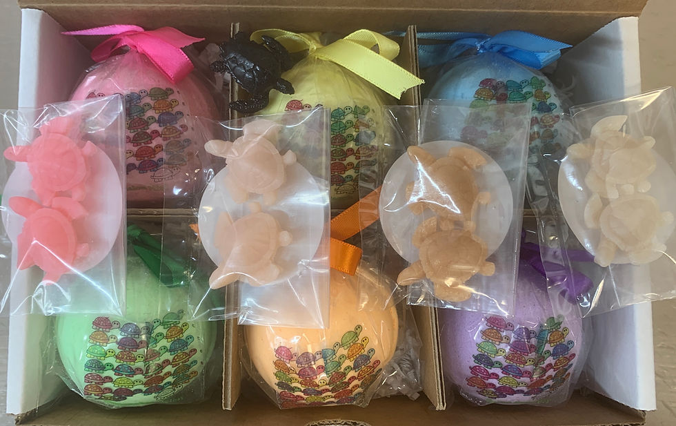 Thumbnail: Slow Poke Turtles 6-pack Bath Bomb Gift Set