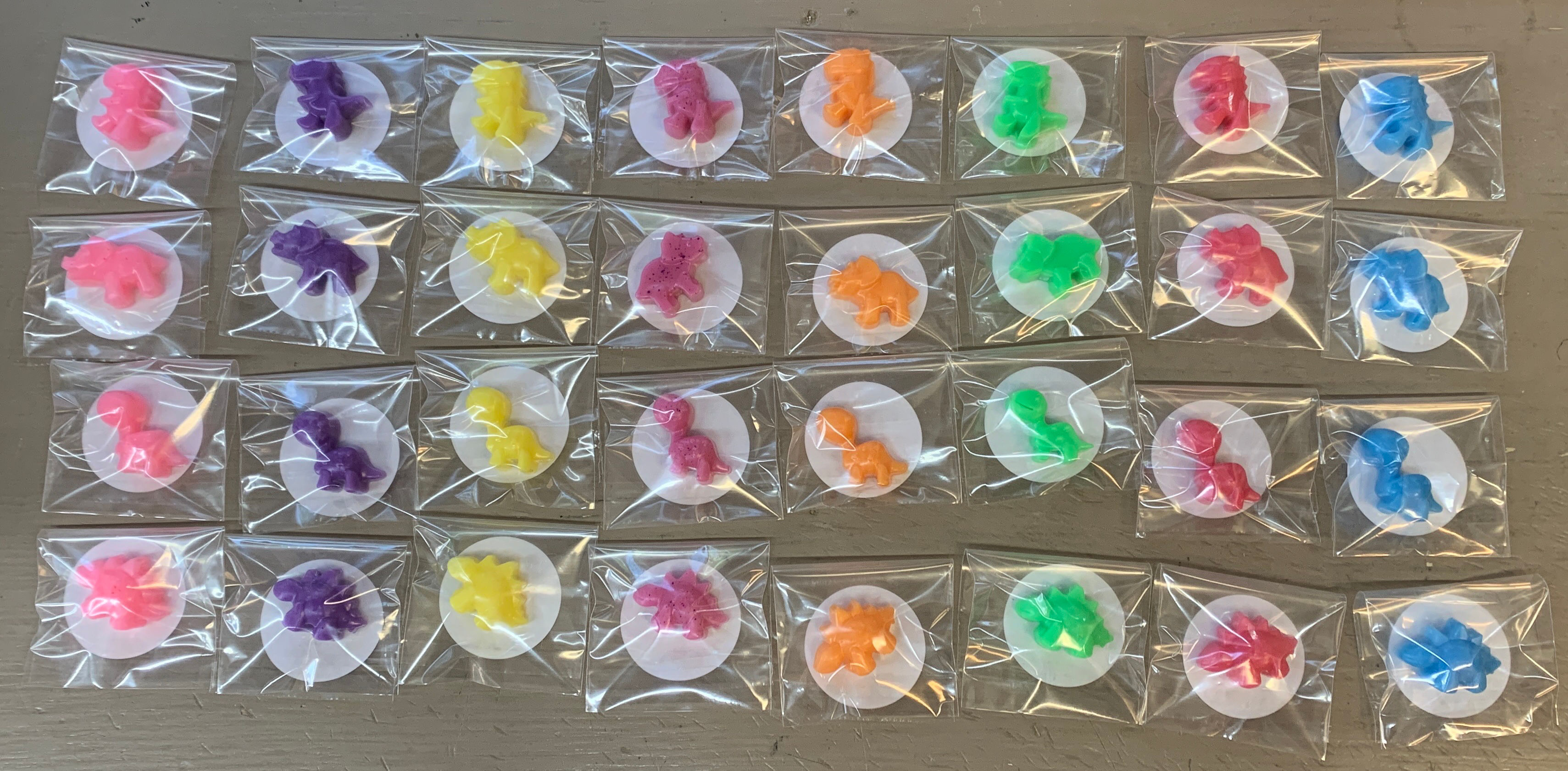 Mini Dinosaur Soaps - Lot of 200