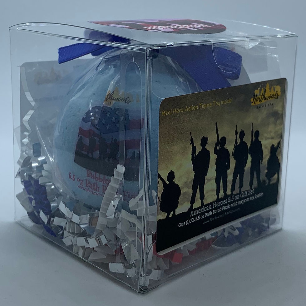 Thumbnail: American Heroes (Bubblegum) 5.5 oz Bath Bomb Gift Set