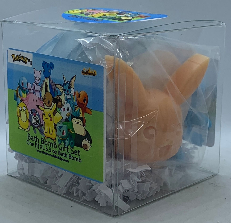 Thumbnail: Pokemon #2 (Squirtle) XL 5.5 oz Bath Bomb Gift Set (Blackberry Tangerine)