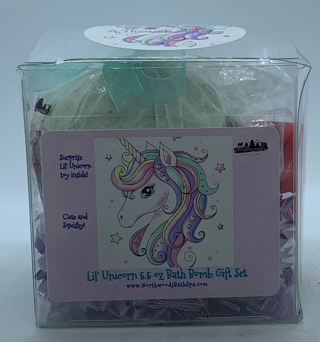 Lil’ Unicorns (A Thousand Wishes) 5.5 oz Bath Bomb Gift Set