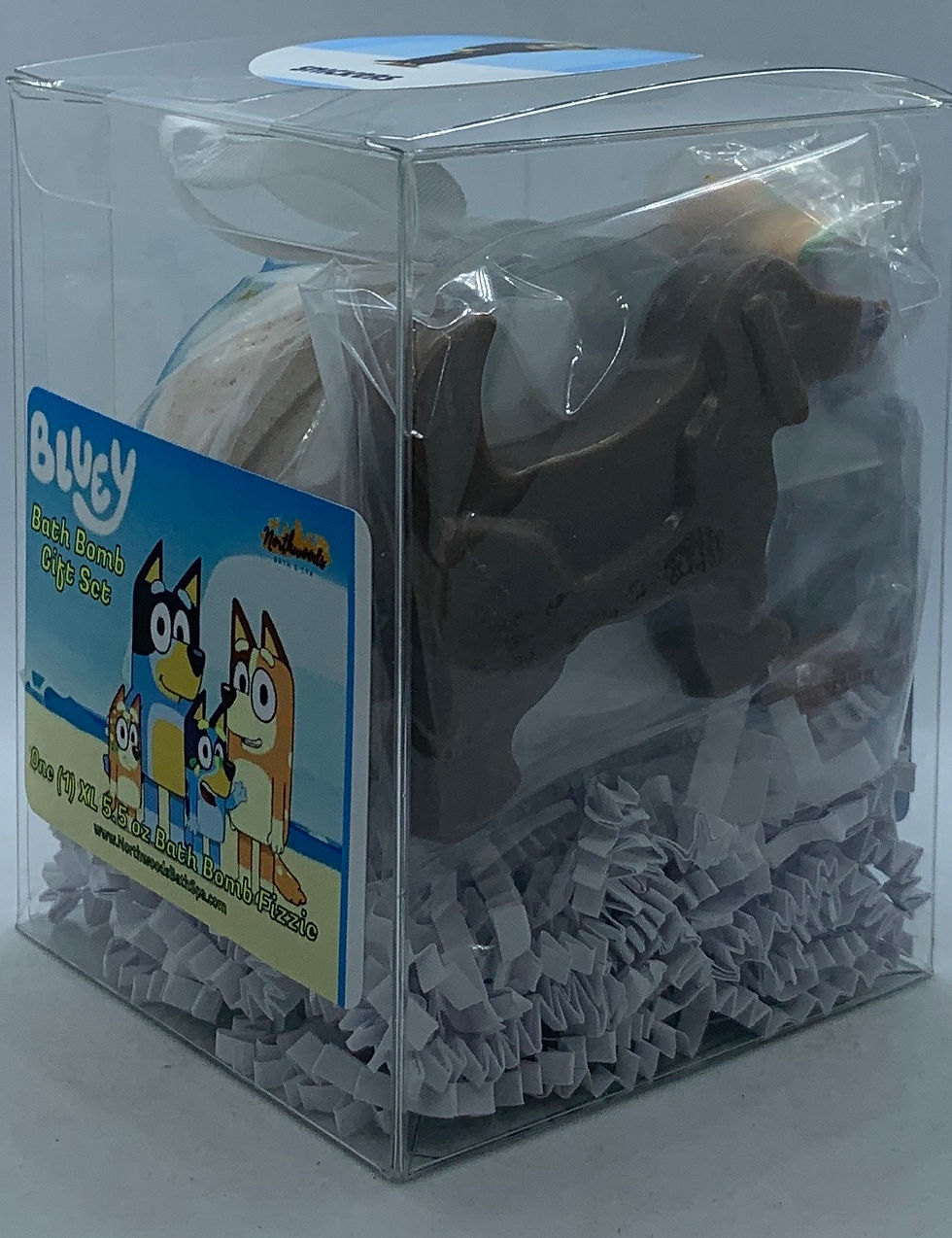 Thumbnail: Bluey "Snickers" XL 5.5 oz Bath Bomb Gift Set (Coconut Vanilla)