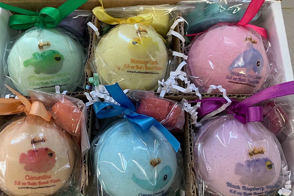 Thumbnail: Sea Squishies 6-pack Bath Bomb Gift Set