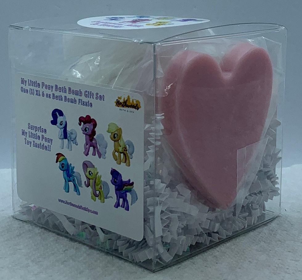 Thumbnail: My Little Pony (Oatmeal, Milk & Honey) XL 6 oz Bath Bomb Gift Set