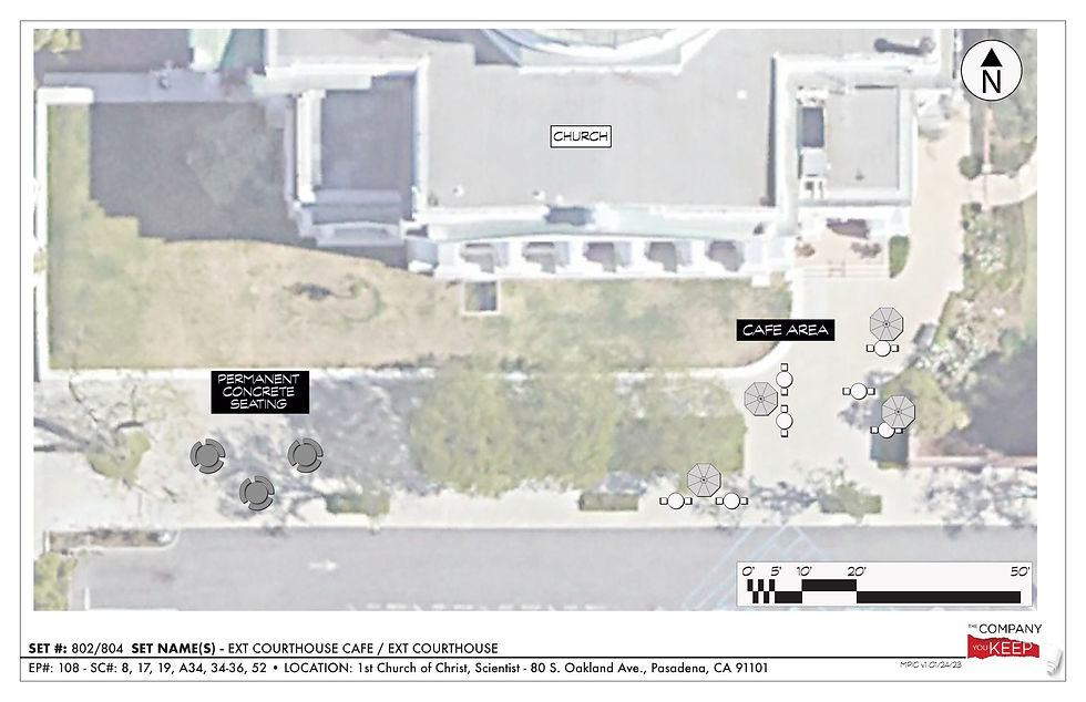 EXT COURTHOUSE CAFE Director's Plan