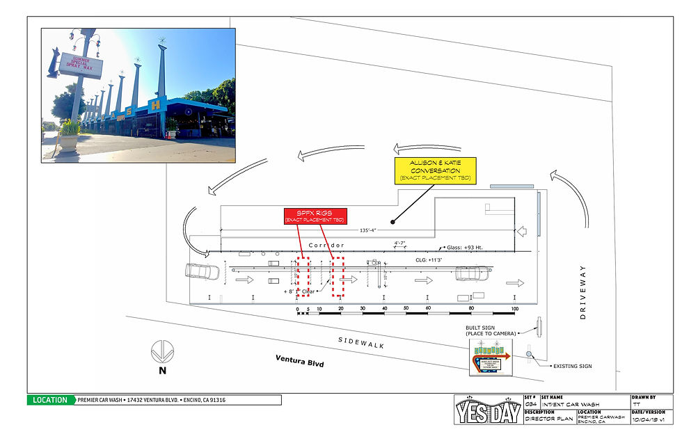 INT/EXT CAR WASH Director's Plan