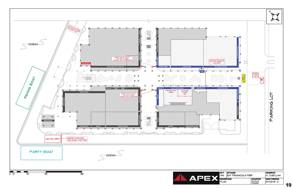 EXT PENSACOLA PIER AND MALL Director's Plan