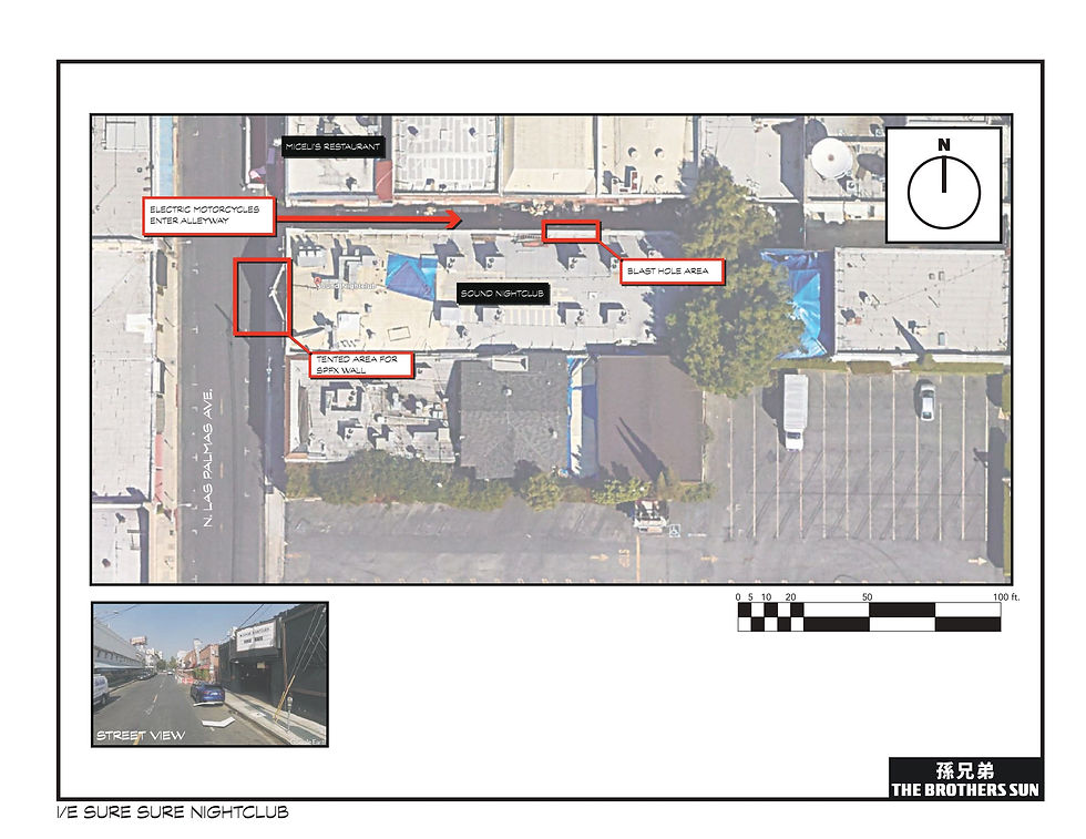 INT/EXT SURE SURE NIGHTCLUB Directors Plan