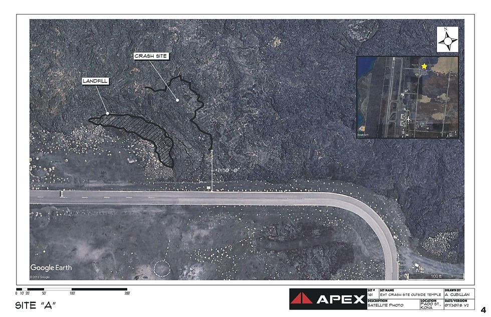 EXT HOLLOW EARTH CRASH SITE Director's Plan