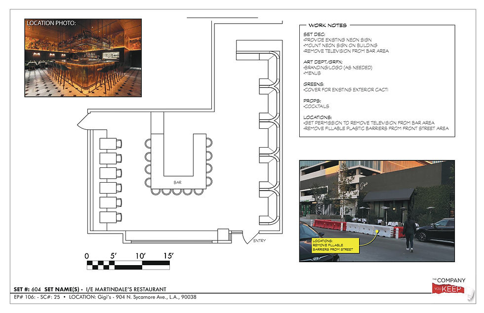 INT/EXT ROYLSTON RESTAURANT Work Notes