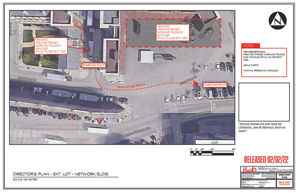 EXT LOT - NETWORK BLDG. Directors Plan