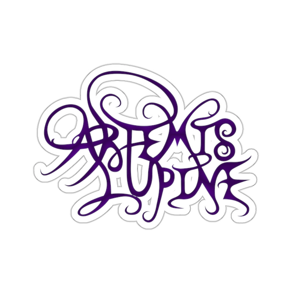Thumbnail: Artemis Lupine Kiss-Cut Stickers