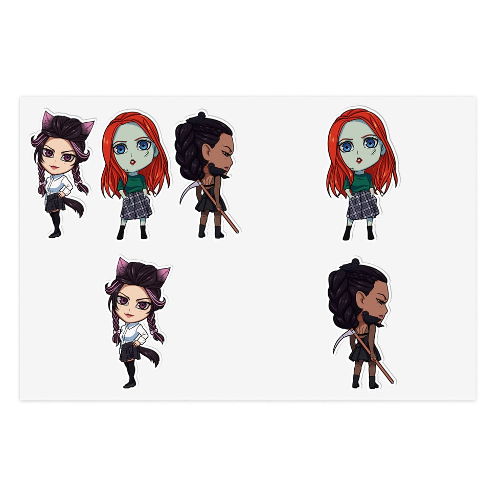 Thumbnail: Monster Academy Sticker Sheet