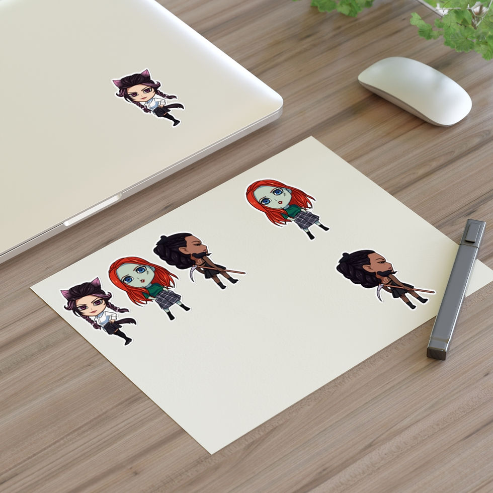 Thumbnail: Monster Academy Sticker Sheet