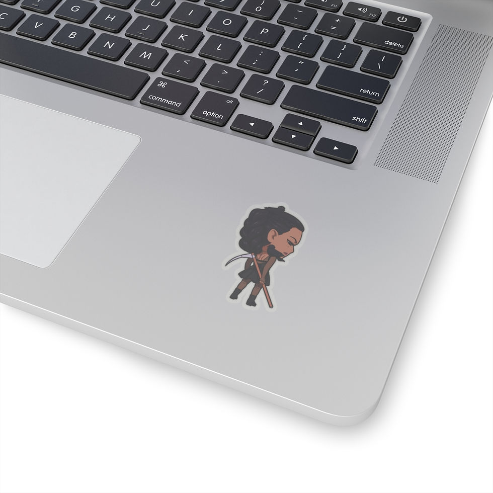 Thumbnail: Monster Academy - Loralie Reaper - Kiss-Cut Sticker