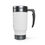 Thumbnail: Mobsterina Stainless Steel Travel Mug with Handle, 14oz