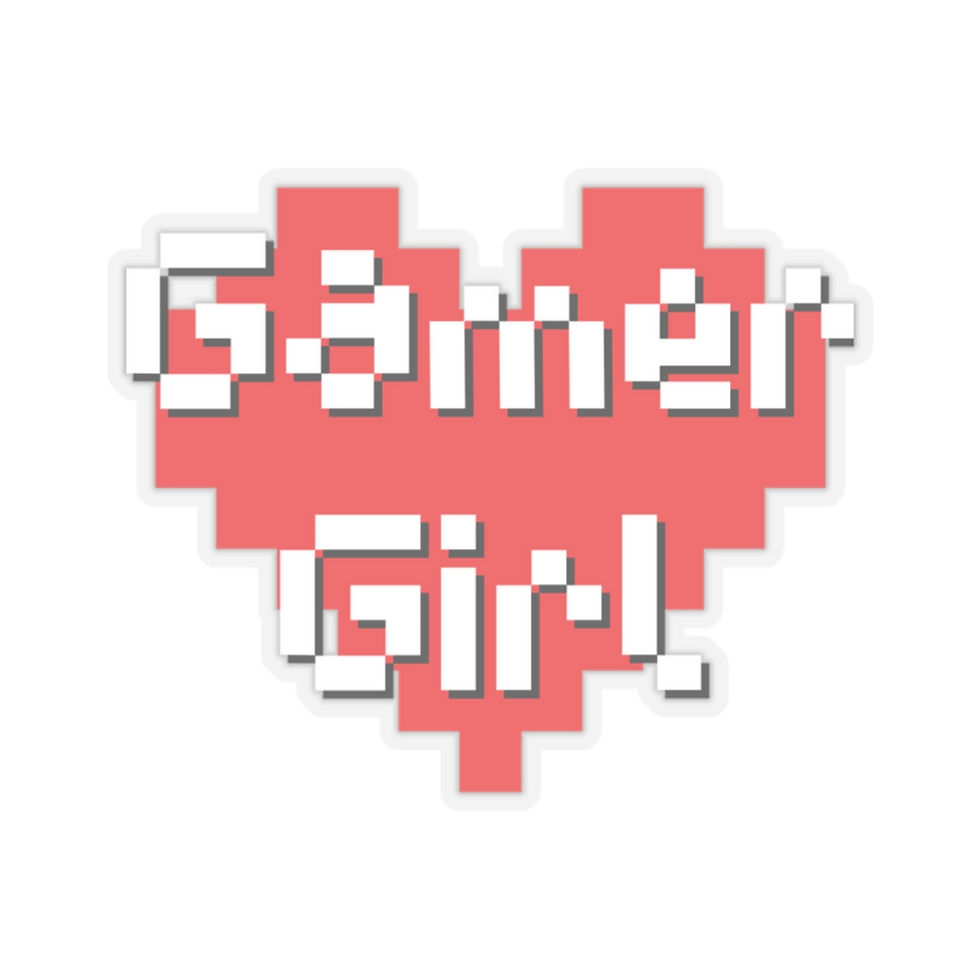 Thumbnail: Gamer Girl Kiss-Cut Stickers