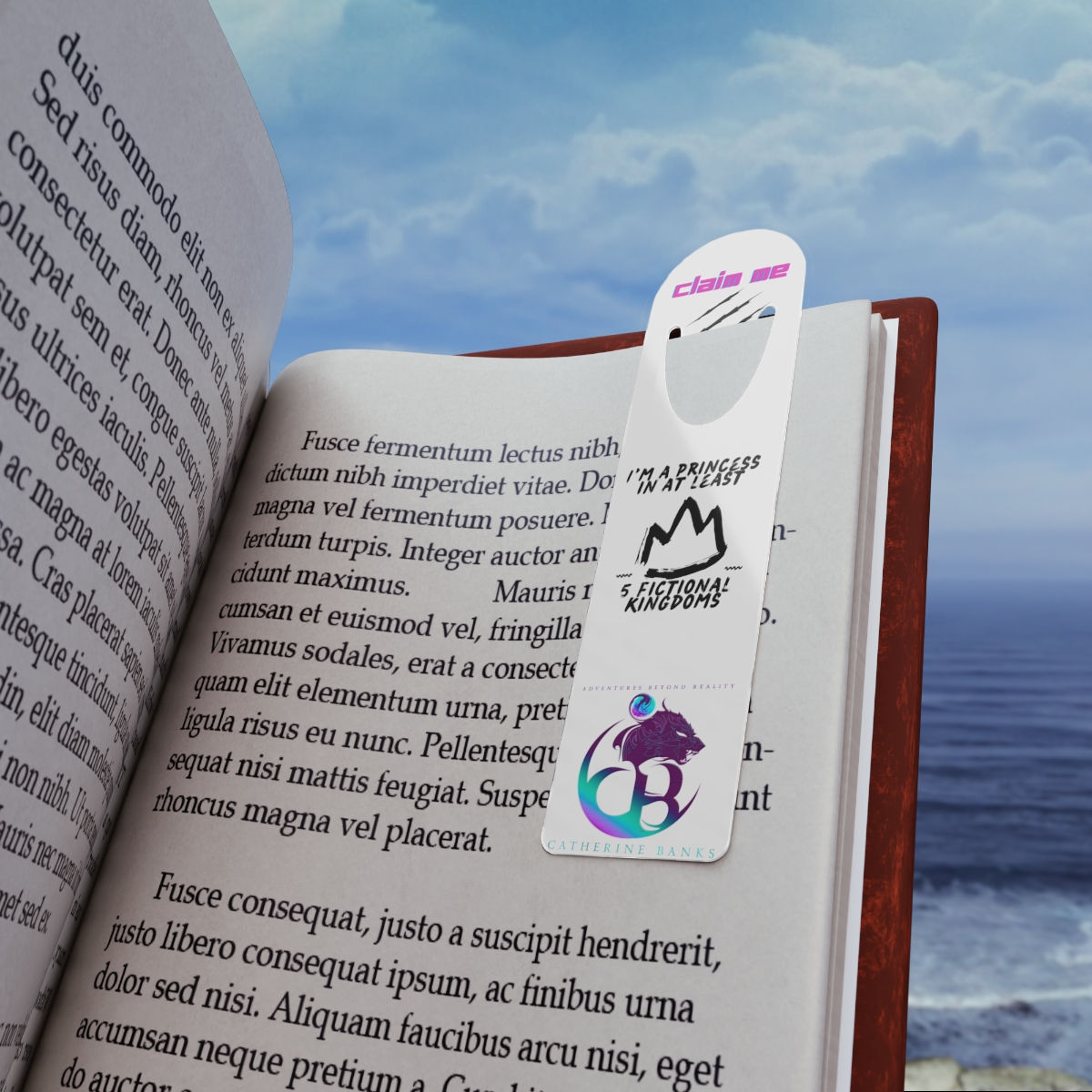 Catherine Banks - Claim Me - Bookmark