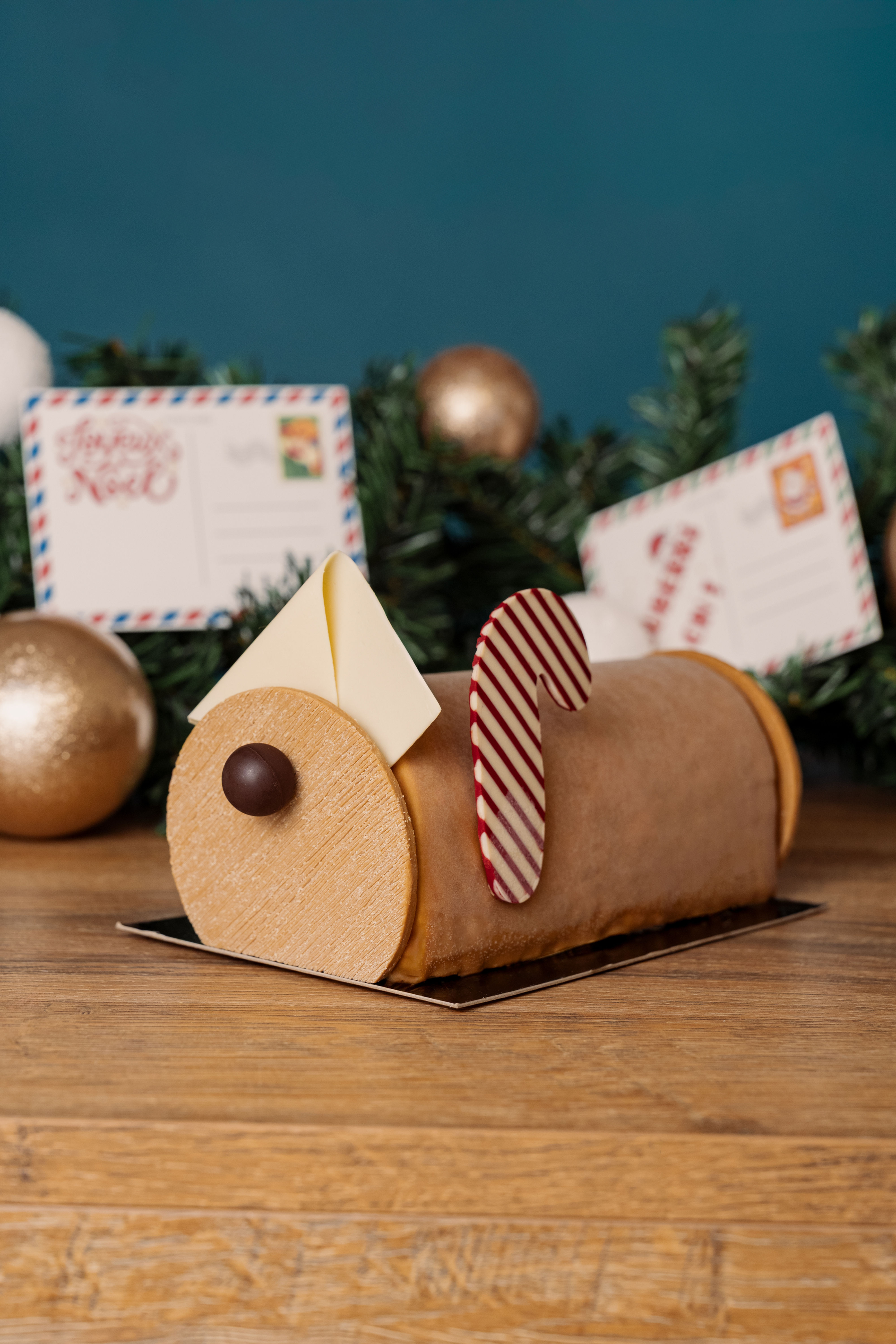 Bûche glacée “Boîte aux Lettres”