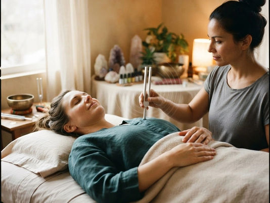 Discover the Benefits of One on One Tibetan Bowl and Tuning Fork Sessions