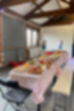 Children’s party buffet with Hello Kitty balloons.png