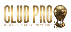 Logo dorado CLUB PRO de Carlos Demente