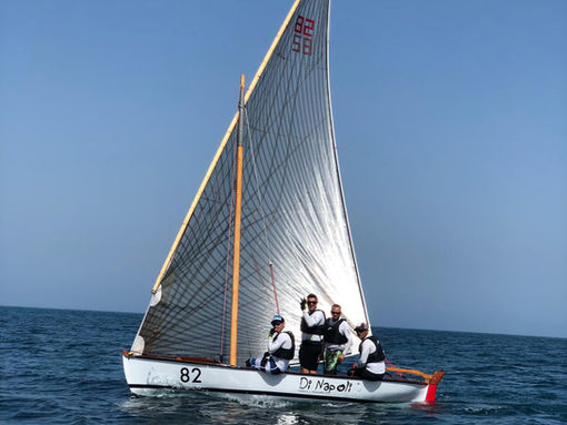 Isidoro y Manuela - Di Napoli se convierte en el campeón de la Liga Insular de Barquillos de Vela La