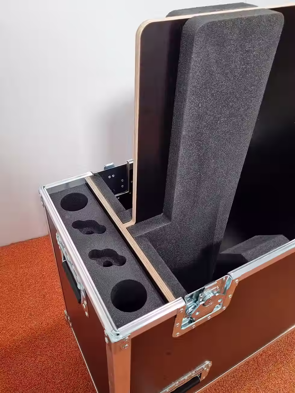 Thumbnail: Flight case 2* 65-inch Optoma screens