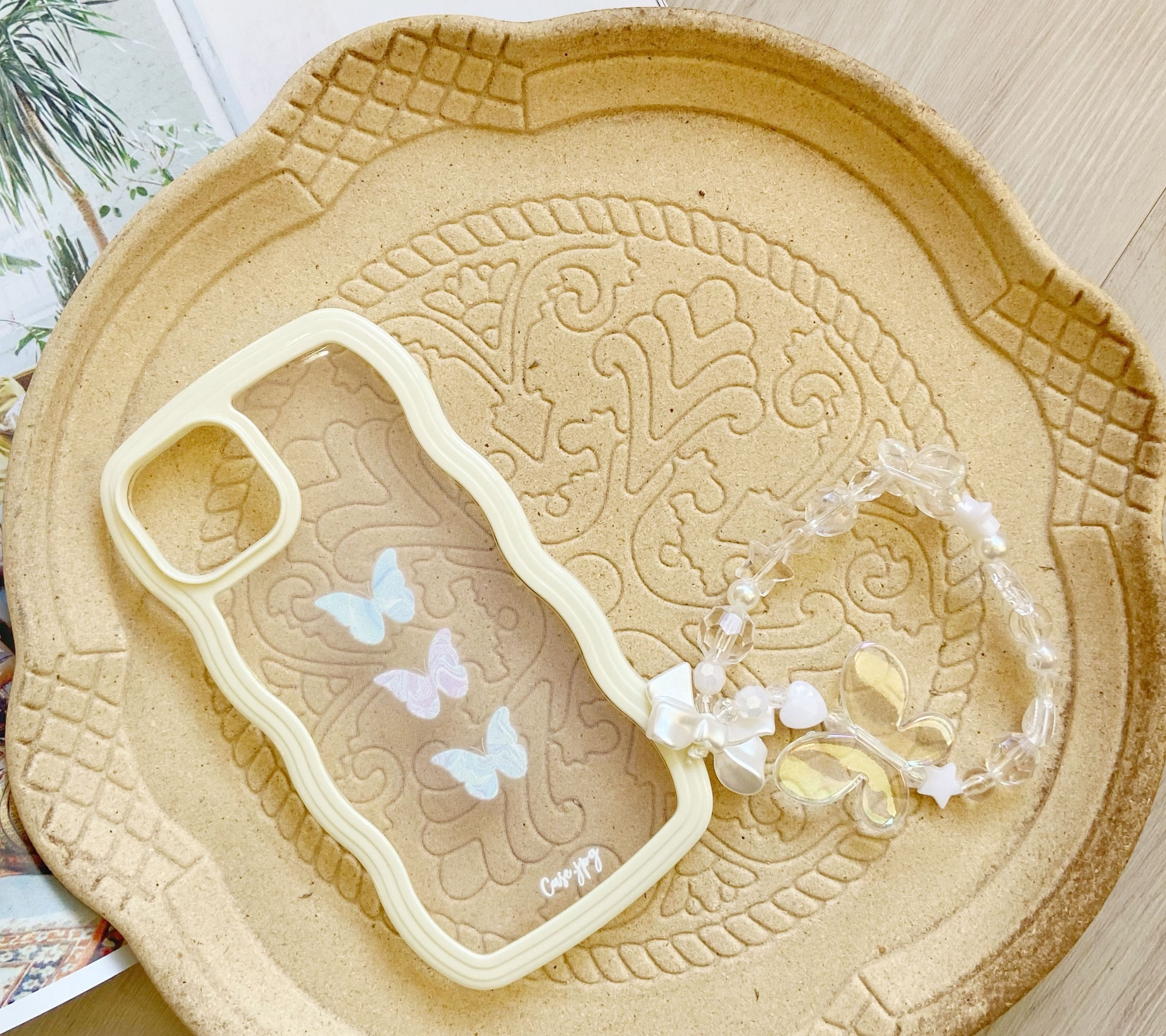 【 BUTTERFLY 】雲邊雙層防撞殼