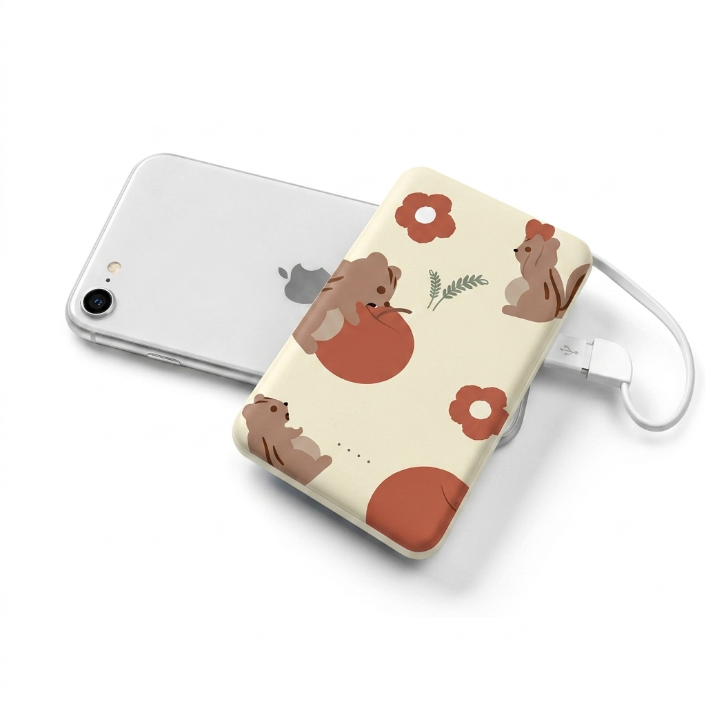 【Squirrel】內置線充電器