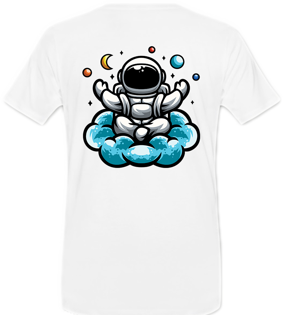 縮圖：T Shirt 太空系列【月亮星辰】Monkabo.com 香港品牌