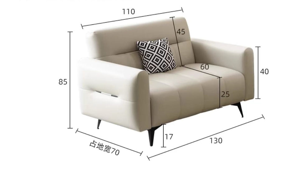 Thumbnail: Fabric sofa | Cat scratching cloth | Latex | Simple folding sofa bed | Double, triple and quadruple sofa