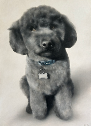 dog painting