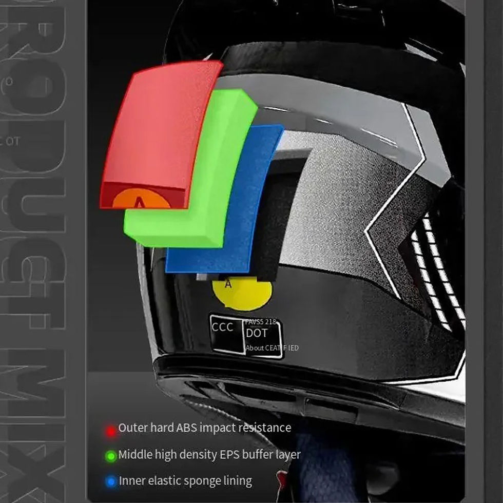 Miniatura: Capacete Fechado Full Face para Moto, Kart e Downhill
