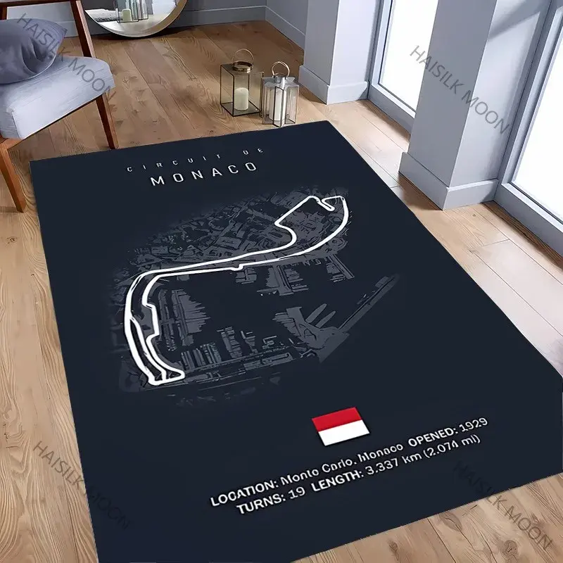 Miniatura: Tapete Circuitos Racing Bahrain, Monaco e Nürburgring