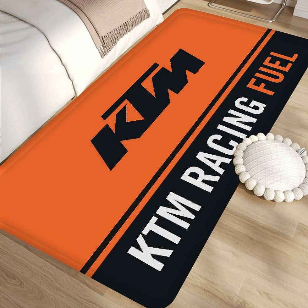 Miniatura: Tapete KTM Racing para Porta, Sala e Garagem