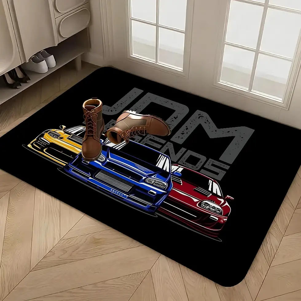 Miniatura: Tapete JDM RWB 911 para Entrada, Quarto e Garagem