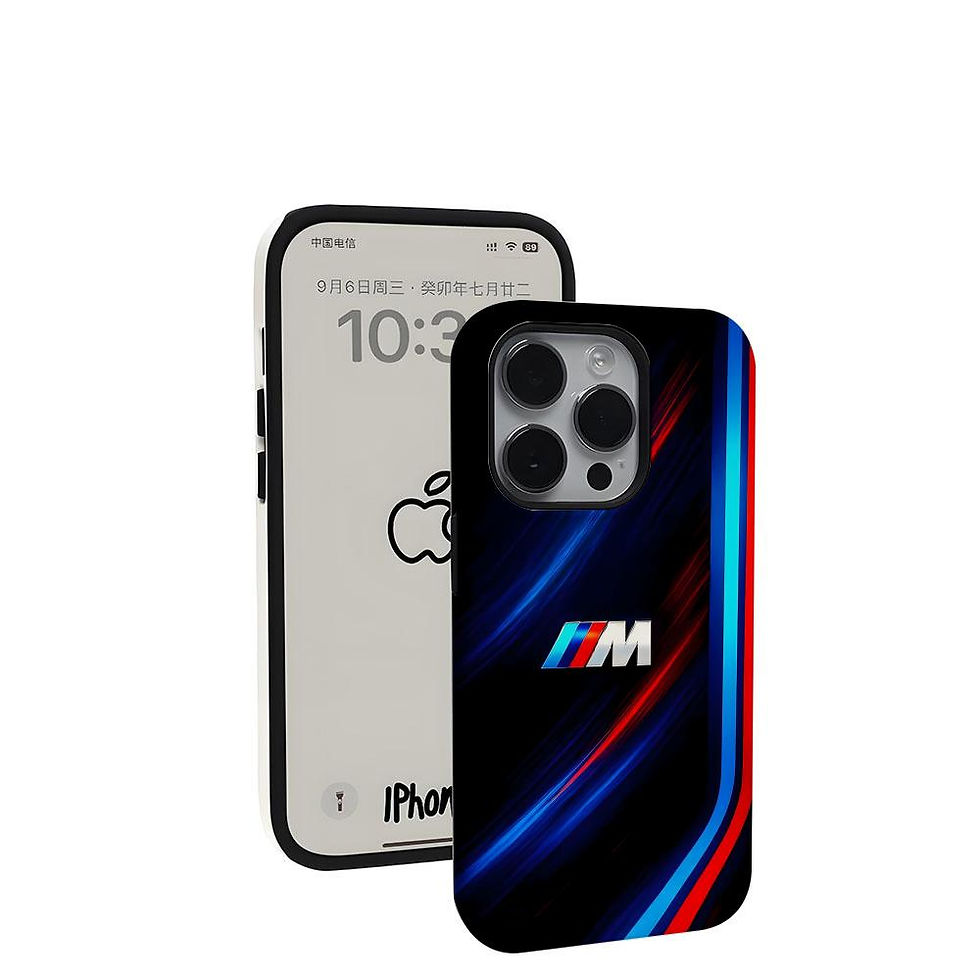 Miniatura: Capa para iPhone com Design Racing Automotivo