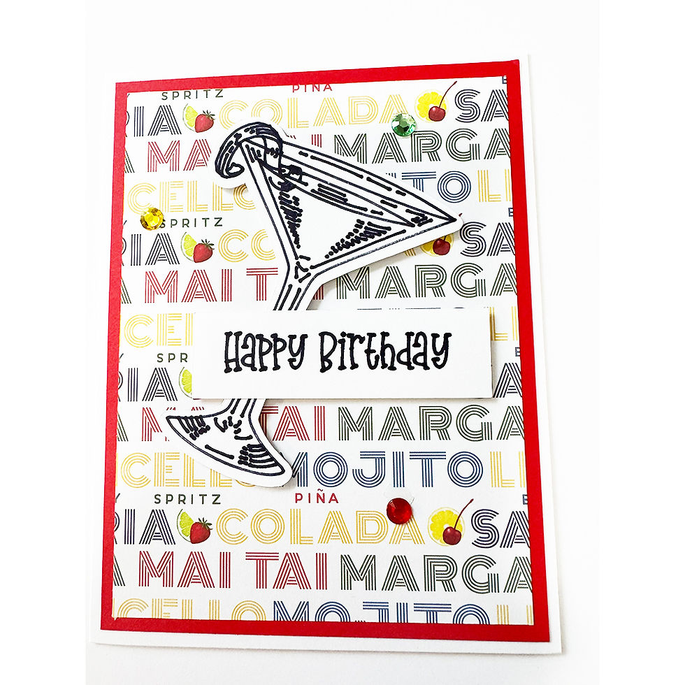 cricut card example
