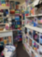 Our shop's specialty yarn corner