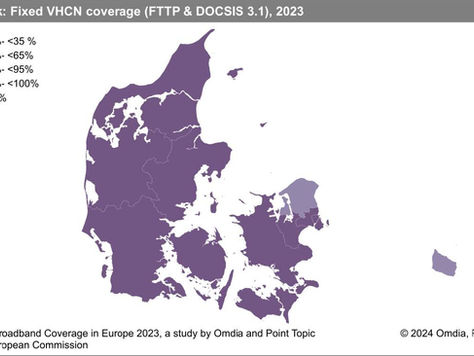 Mapping Broadband Coverage in Denmark 2023